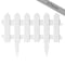 Gardenised Decorative Garden Ornamental Edging Border Lawn Picket Fence Landscape Path Panels, PK 6 QI004109.6 - alternate 1